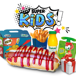 Marvelous kid hot-dog